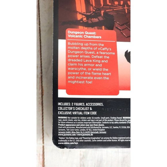 Roblox Dungeon Quest Volcanic Chambers 2 Figures & Accessories Set Exclusive - Picture 6 of 15